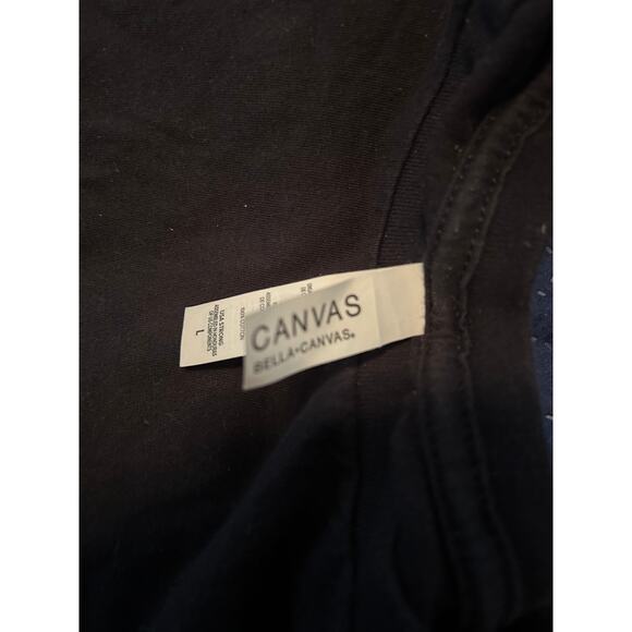 GUC Canvas Taco Bell Employee Short Sleeve Black T Shirt Uniform Size Large - Picture 3 of 5